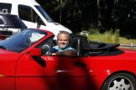 Hilversum 24 augustus 2016
Bas v Werven in zijn porsche cabrio.