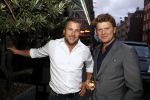 Amsterdam 2 september 2016
Diner voor Albert Verlinde met zijn oud rtl boulevard collega's bij le Garage. Beau v Erven Dorens en Winston Gerschtanowitz