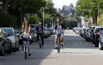 Amsterdam 3 september 2016 
Beertje v Beers met man en dochter op de fiets