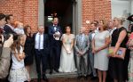 Belgie 16 juni 2016
Een zwangere Belle Perez trouwt met Wouter van der Horst. De ouders zijn natuurlijk ook aanwezig.