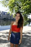 Den Haag 25 augustus 2015
Bibi Breijman bij de hofvijver in Den Haag. Bibi vlogt tegenwoordig.