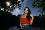 Den Haag 25 augustus 2015
Bibi Breijman bij de hofvijver in Den Haag. Bibi vlogt tegenwoordig.
