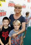 Amsterdam 31 augustus 2016
Presentatie Freek Vonk in Tuschinski. Bridget Maasland met zoon Mees
