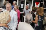 Blaricum 6 september 2016
Surprise party voor Willibrord Frequin zijn 75e verjaardag bij  Moeke Spijstra.
Zijn vriendin kinderen en kleinkinderen zijn natuurlijk aanwezig. Viola Holt en Catherine Keyl
