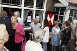 Blaricum 6 september 2016
Surprise party voor Willibrord Frequin zijn 75e verjaardag bij  Moeke Spijstra.
Zijn vriendin kinderen en kleinkinderen zijn natuurlijk aanwezig. Viola Holt en Catherine Keyl