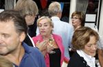 Blaricum 6 september 2016
Surprise party voor Willibrord Frequin zijn 75e verjaardag bij  Moeke Spijstra.
Zijn vriendin kinderen en kleinkinderen zijn natuurlijk aanwezig. Viola Holt en Catherine Keyl