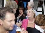 Blaricum 6 september 2016
Surprise party voor Willibrord Frequin zijn 75e verjaardag bij  Moeke Spijstra.
Zijn vriendin kinderen en kleinkinderen zijn natuurlijk aanwezig. Viola Holt en Catherine Keyl
