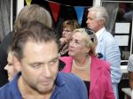 Blaricum 6 september 2016
Surprise party voor Willibrord Frequin zijn 75e verjaardag bij  Moeke Spijstra.
Zijn vriendin kinderen en kleinkinderen zijn natuurlijk aanwezig. Viola Holt en Catherine Keyl