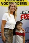 Amsterdam 31 augustus 2016
Presentatie Freek Vonk in Tuschinski. Chantal Janzen met zoontje James en een vriendin