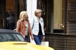 Amsterdam 21 juni 2016 
Claudia de Breij met haar vriendin Jessica v Geel op de pc hooftstraat
