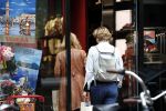 Amsterdam 21 juni 2016 
Claudia de Breij met haar vriendin Jessica v Geel op de pc hooftstraat