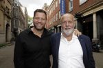Amsterdam 28 juni 2016 
Presentatie Princess koffers voor het Nederlandse team voor de olympische spelen van Rio de Janeiro. Dennis v d Geest met vader Cor