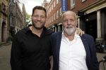 Amsterdam 28 juni 2016 
Presentatie Princess koffers voor het Nederlandse team voor de olympische spelen van Rio de Janeiro. Dennis v d Geest met vader Cor