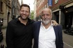 Amsterdam 28 juni 2016 
Presentatie Princess koffers voor het Nederlandse team voor de olympische spelen van Rio de Janeiro. Dennis v d Geest met vader Cor