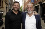 Amsterdam 28 juni 2016 
Presentatie Princess koffers voor het Nederlandse team voor de olympische spelen van Rio de Janeiro. Dennis v d Geest met vader Cor