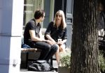 Amsterdam 22 juni 2016 
Zanger Dotan harpenau met (een) vriendin  in amsterdam zuid