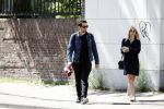 Amsterdam 22 juni 2016 
Zanger Dotan harpenau met (een) vriendin  in amsterdam zuid