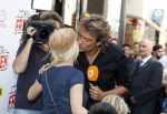 Amsterdam 31 augustus 2016
Presentatie Freek Vonk in Tuschinski. Bridget Maasland met Frank Danen