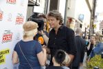 Amsterdam 31 augustus 2016
Presentatie Freek Vonk in Tuschinski. Bridget Maasland met Frank Danen