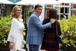 Soest 1 september 2016
Frank en Sandra Masmeijer vieren hun trouwdag met dochters Charlotte en Michelle en schoonzoon bij restaurant t Spiehuis.