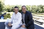 Hilversum 24 augustus 2016 
Frans en Dorus Bauer bij presentatie programma Tros