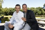 Hilversum 24 augustus 2016 
Frans en Dorus Bauer bij presentatie programma Tros