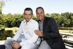 Hilversum 24 augustus 2016 
Frans en Dorus Bauer bij presentatie programma Tros