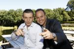 Hilversum 24 augustus 2016 
Frans en Dorus Bauer bij presentatie programma Tros