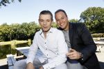Hilversum 24 augustus 2016 
Frans en Dorus Bauer bij presentatie programma Tros