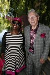 Haarzuilens 22 juni 2016
Haringparty op kasteel Haarzuilens. Gerda Havertong met man