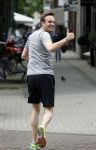 Amsterdam 22 juni 2016  
Giedo v d Garde en ... hard aan het lopen.