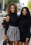 Amsterdam 30 augustus 2016
Presentatie Tag Heuer horloge van Max Verstappen.
Glennis Grace met een vriendin