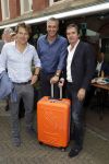Amsterdam 28 juni 2016 
Presentatie Princess koffers voor het Nederlandse team voor de olympische spelen van Rio de Janeiro. Toine v peperstraten Robert Maaskant en Hein Vergeer