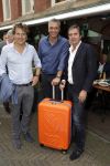 Amsterdam 28 juni 2016 
Presentatie Princess koffers voor het Nederlandse team voor de olympische spelen van Rio de Janeiro. Toine v peperstraten Robert Maaskant en Hein Vergeer