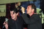 Amsterdam, 5 November 1996
Paradiso theater
Henny Vrienten met Herman Brood (t.g.v. 50e verjaardag Herman).