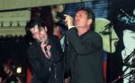 Amsterdam, 5 November 1996
Paradiso theater
Henny Vrienten met Herman Brood (t.g.v. 50e verjaardag Herman).