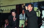 Amsterdam, 5 November 1996
Paradiso theater
Henny Vrienten met Herman Brood (t.g.v. 50e verjaardag Herman).