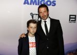 Amsterdam 5 september 2016
Premiere Adios Amigos in Tuschinski. Jacob Derwig met zoon