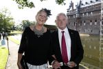 Haarzuilens 22 juni 2016
Haringparty op kasteel Haarzuilens. Jan Nagel met vrouw