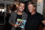 Volendam 31 augustus 2016
Presentatie 100NL in restaurant Lotje wine en dine van Jan Smit. Jan met Rob Peetoom
