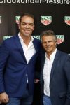 Amsterdam 30 augustus 2016
Presentatie Tag Heuer horloge van Max Verstappen. Robert Doornbos en Jan lammers
