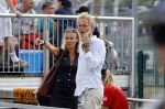 Spa Francorchamps 27 augustus 2016
Jeroen Pauw met (een) vriendin bij de GP Formule 1 F1 op het circuit van Spa