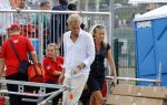 Spa Francorchamps 27 augustus 2016
Jeroen Pauw met (een) vriendin bij de GP Formule 1 F1 op het circuit van Spa