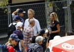 Spa Francorchamps 27 augustus 2016
Jeroen Pauw met (een) vriendin bij de GP Formule 1 F1 op het circuit van Spa