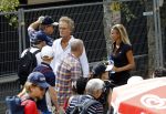 Spa Francorchamps 27 augustus 2016
Jeroen Pauw met (een) vriendin bij de GP Formule 1 F1 op het circuit van Spa