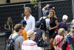 Spa Francorchamps 27 augustus 2016
Jeroen Pauw met (een) vriendin bij de GP Formule 1 F1 op het circuit van Spa