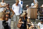 Spa Francorchamps 27 augustus 2016
Jeroen Pauw met (een) vriendin bij de GP Formule 1 F1 op het circuit van Spa