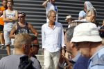 Spa Francorchamps 27 augustus 2016
Jeroen Pauw met (een) vriendin bij de GP Formule 1 F1 op het circuit van Spa