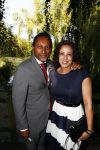 Haarzuilens 22 juni 2016
Haringparty op kasteel Haarzuilens. Jerry Rustveld met Aicha Marghadi