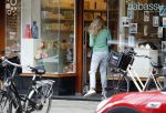 Amsterdam 22 juni 2016
Lieke v Lexmond heeft zich laten verwennen in de spa op de cornelis schuytstraat. Lieke trouwt komend weekend in italie.
